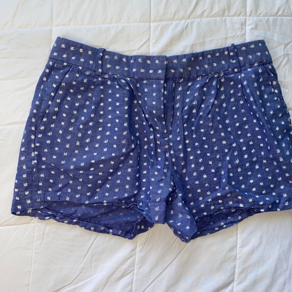 J. crew blue shorts, 6